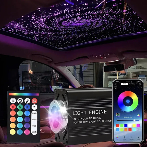 Optic Headliner Kit Led Light with RGB Music - Oasis Bazar