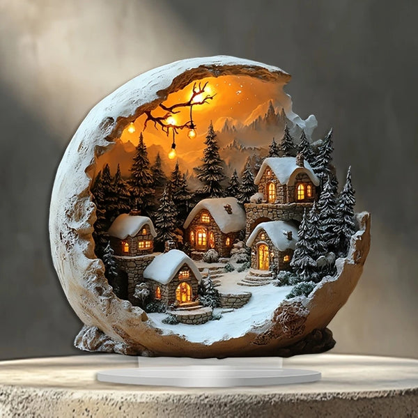 1 pcs Christmas holiday decoration style - Oasis Bazar