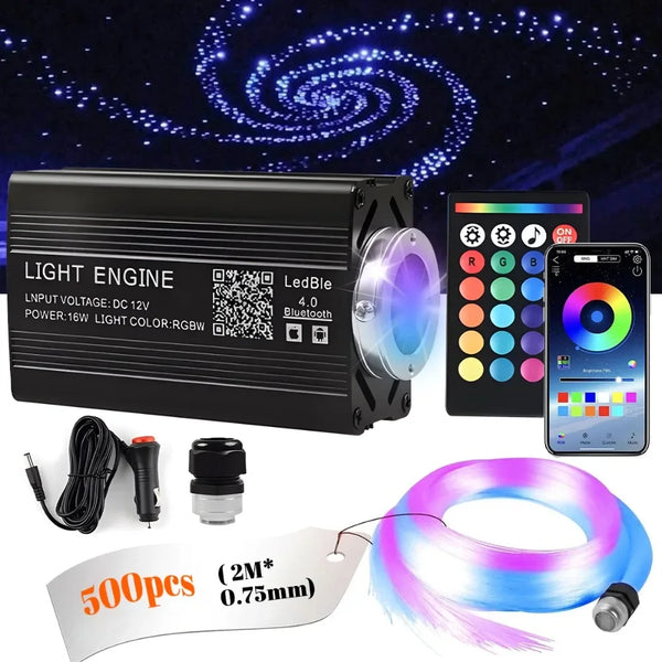 Optic Headliner Kit Led Light with RGB Music - Oasis Bazar