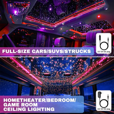 Optic Headliner Kit Led Light with RGB Music - Oasis Bazar