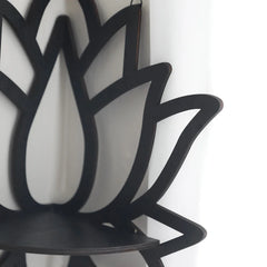 Lotus Floating Wall Shelf Crystal Shelf Display Home - Oasis Bazar