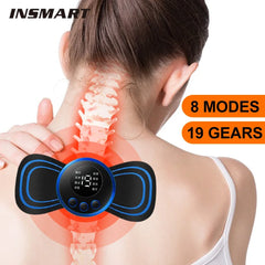 Mini Electric Neck Massager Cervical Back - Oasis Bazar