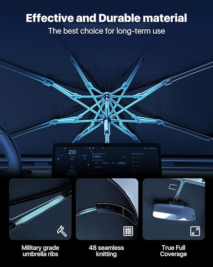 Universal Fit Car Windshield Sun Shade